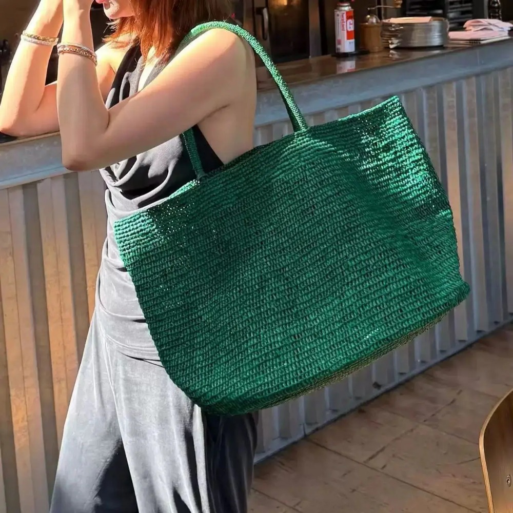 Luxury Bags Of 2026 - 2026 Women Large Handwoven Rattan Tote
