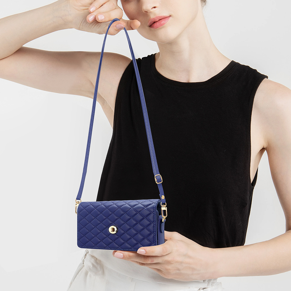 Luxurious Bag - Adjustable Crossbody Strap Mobile Phone Wallet