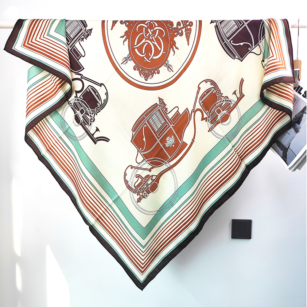 Luxury Bags Hong Kong - Winter Brand Scarf 135CM Women Silk