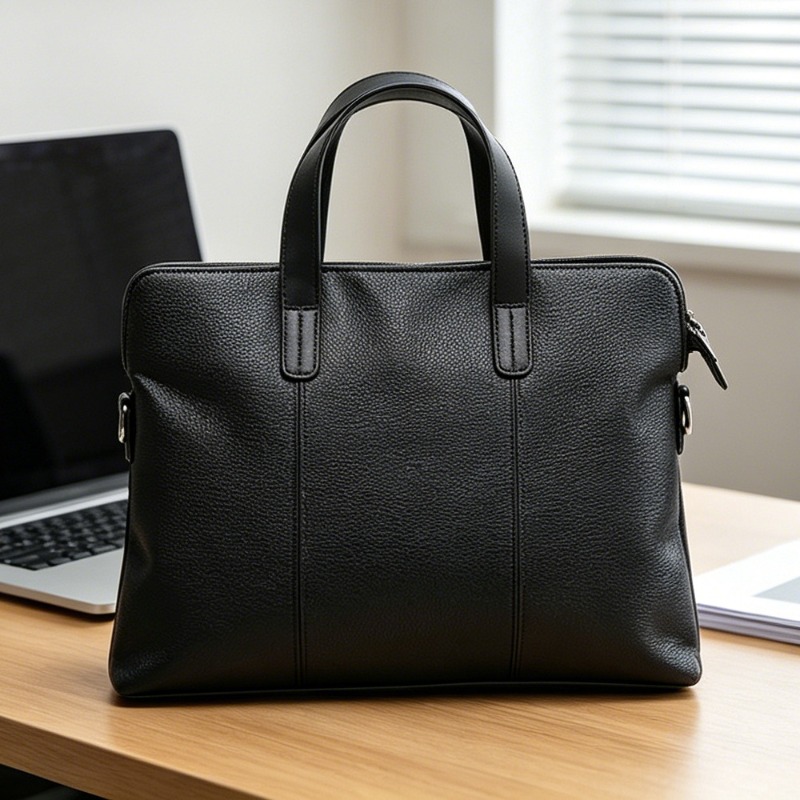 Luxury Bags That Fit Laptop - Luxury Business Briefcase Men Soft Leather