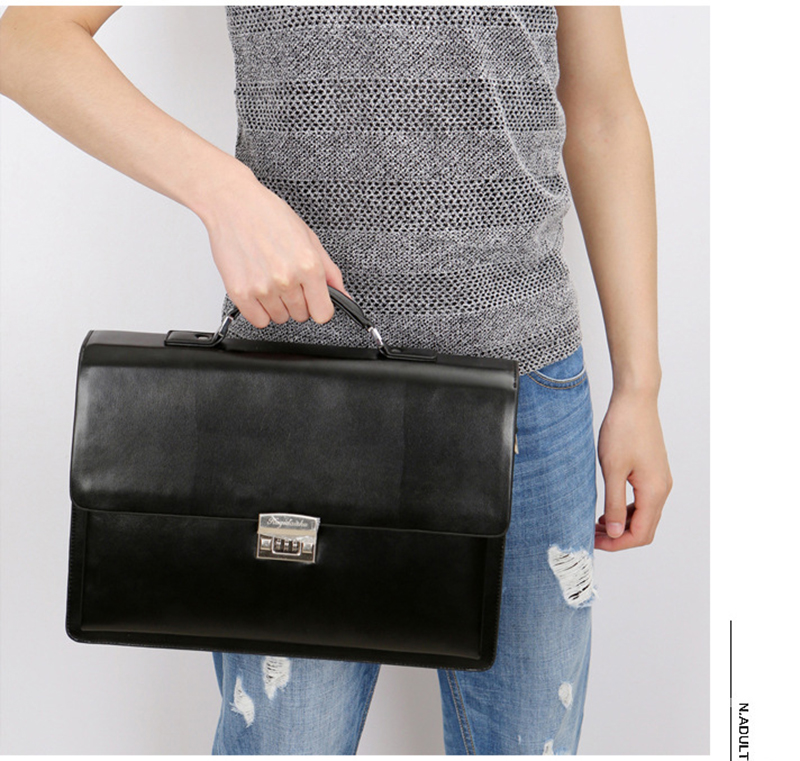 Luxury Bags That Fit Laptop - Luxury Combination Lock Briefcase for Men