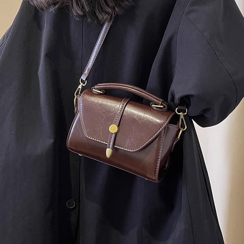 Luxury Bags Without Logo - 2026 Luxury Women's Authentic Cowhide Messenger