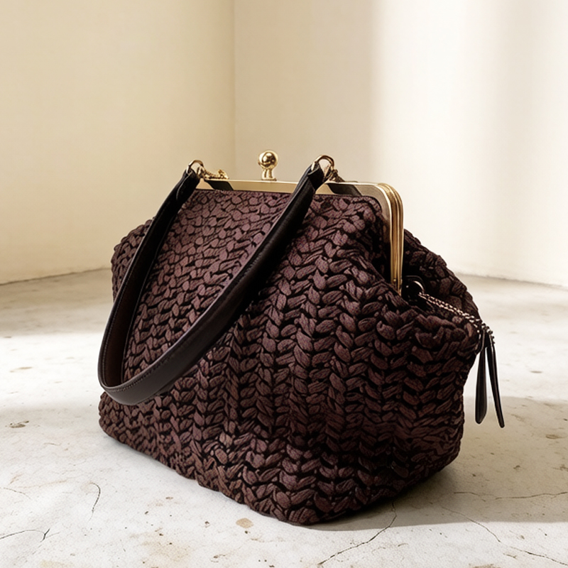 Hand-Woven Kisslock Frame Shou - Luxury Bags Of 2026 recension och pris