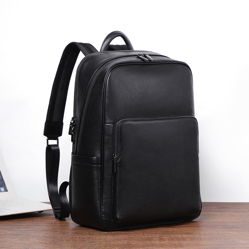 100% Cow Genuine Leather Men B - Luxury Bags That Fit Laptop recension och pris