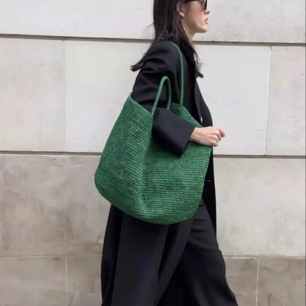 2026 Women Large Handwoven Rat - Luxury Bags Of 2026 recension och pris