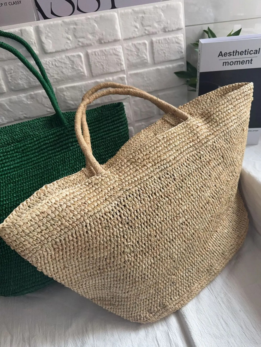 2026 Women Large Handwoven Rat - Luxury Bags Of 2026 recension och pris