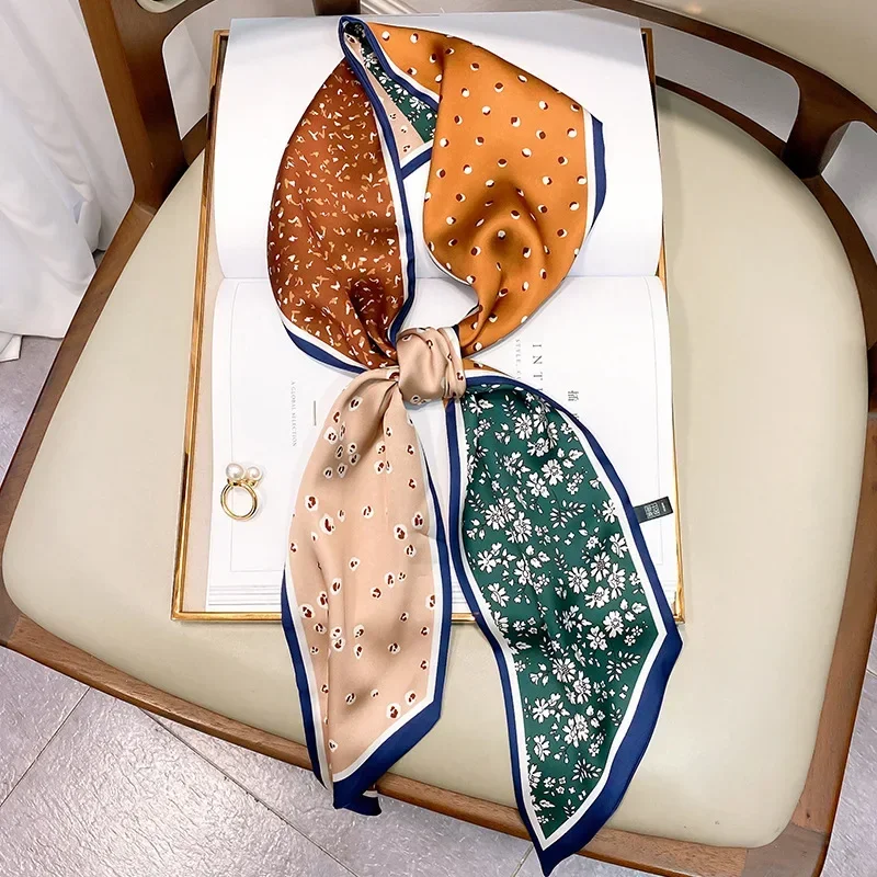Design Print Skinny Scarf Plai - Luxury Bags Design recension och pris