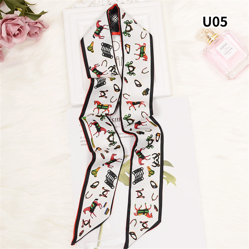 Horse Plaid Skinny Scarf Women - Luxury Bags Brands For Women recension och pris