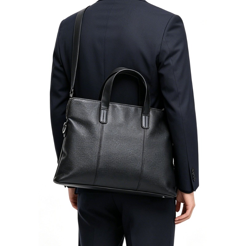 Luxury Business Briefcase Men  - Luxury Bags That Fit Laptop recension och pris
