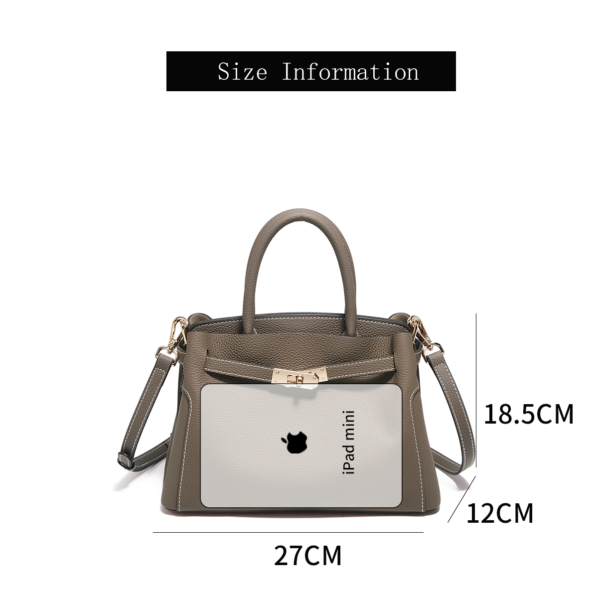 FOXER Genuine Leather Women's  - Luxury Bags For Women Sale recension och pris