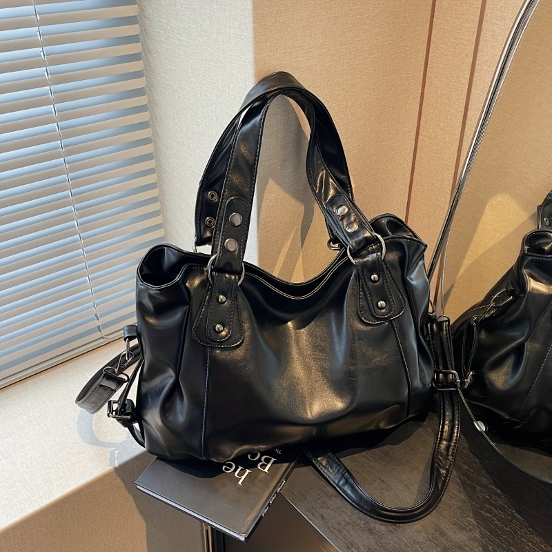 Large Capacity Vintage Leather - Luxury Bags Vip recension och pris