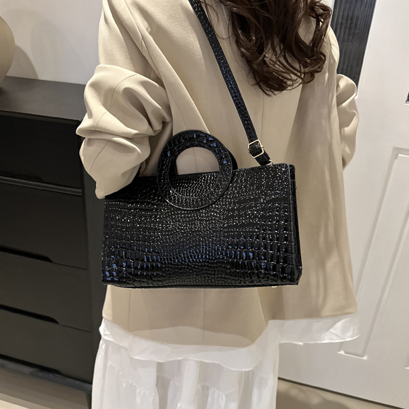 Women's Crocodile Pattern PU L - Luxury Bags Without Logo recension och pris