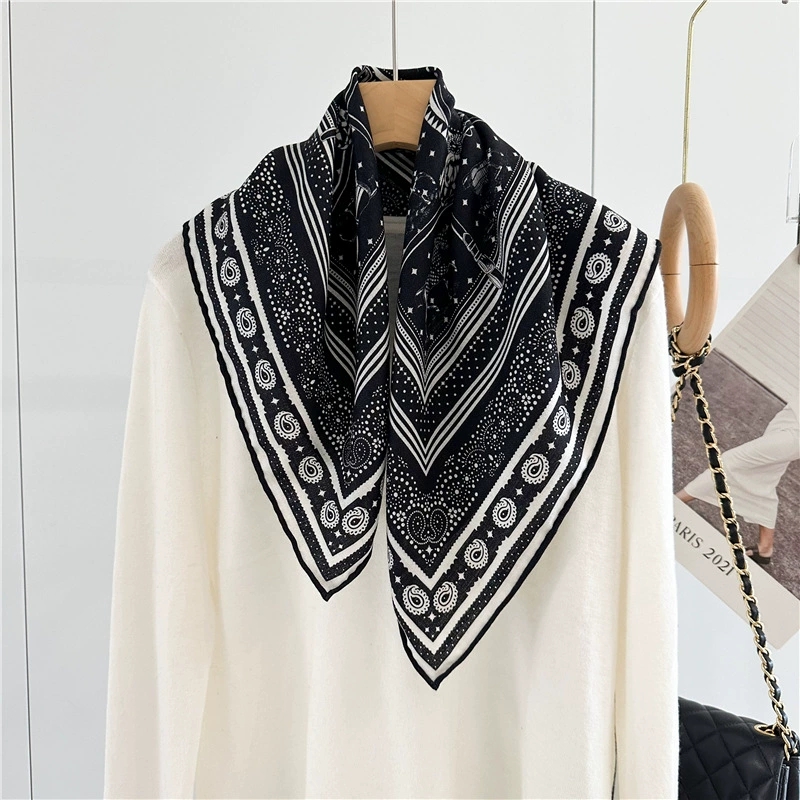 Black Soft Scarf Luxury Silk W - Luxury Bags Hong Kong recension och pris