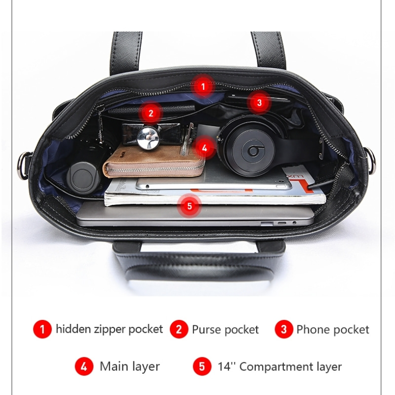 BOPAI Wholesale Factory Luxury - Luxury Bags That Fit Laptop recension och pris