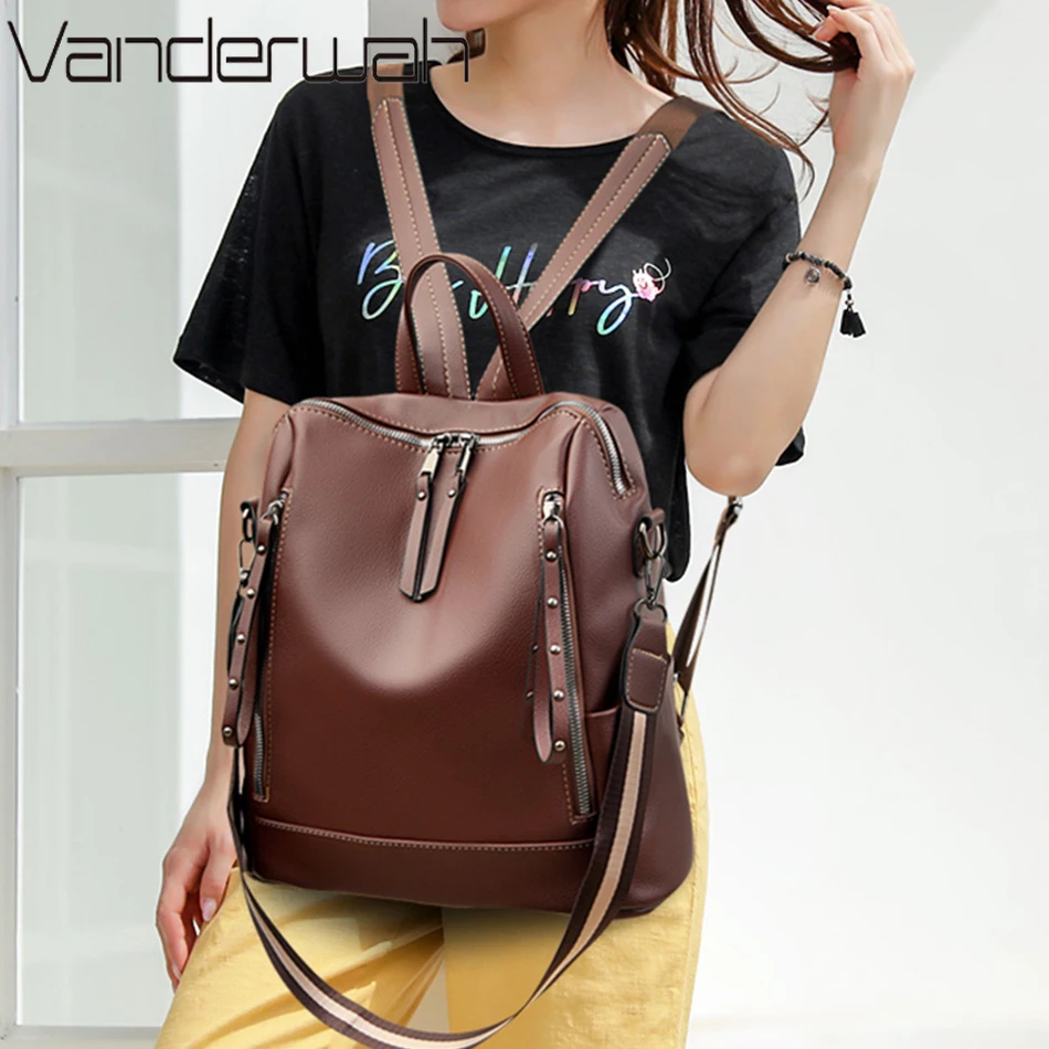 Brand Luxury Backpacks Soft Le - Luxury Bags Quality recension och pris