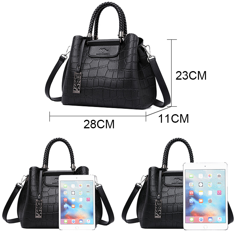 Genuine Leather Handbags For W - Luxury Bags Without Logo recension och pris
