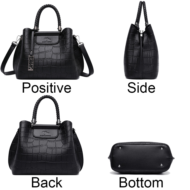 Genuine Leather Handbags For W - Luxury Bags Without Logo recension och pris