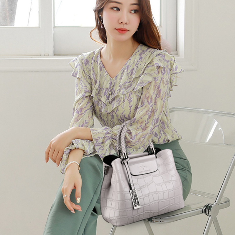 Genuine Leather Handbags For W - Luxury Bags Without Logo recension och pris