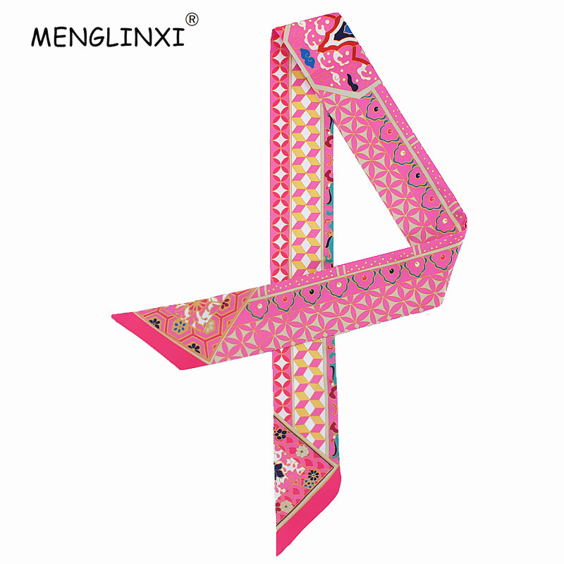 New Geometric Floral Print Sil - Luxury Bags Brands For Women recension och pris