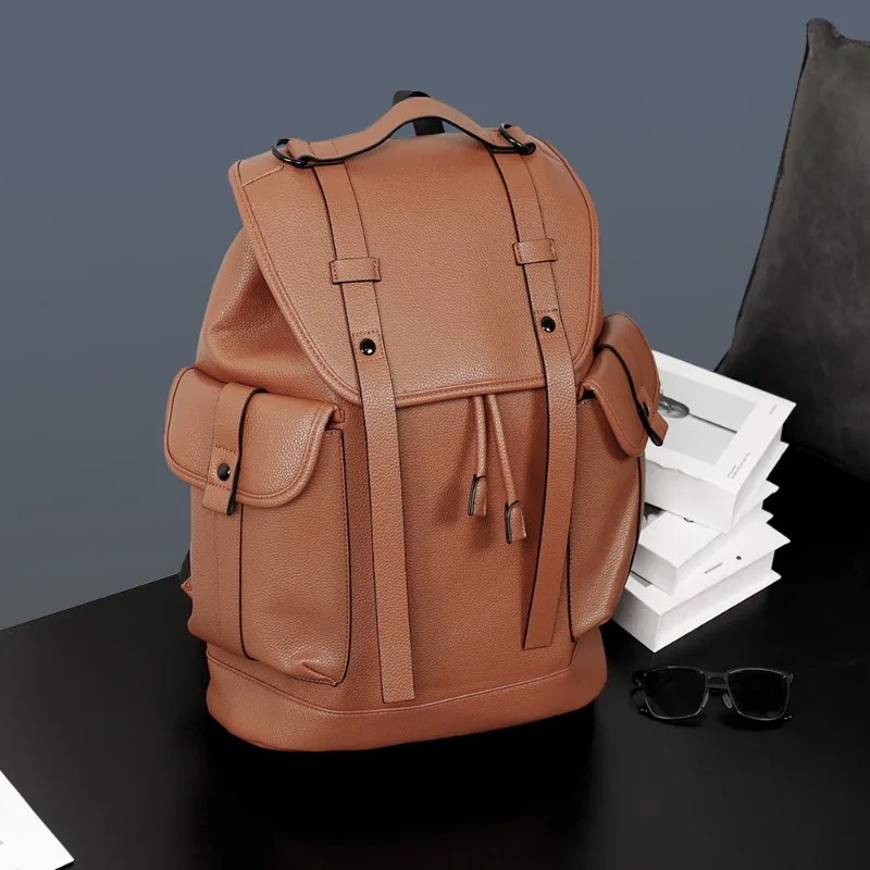 New Fashion Backpack Men Flap  - Luxury Bags That Fit Laptop recension och pris
