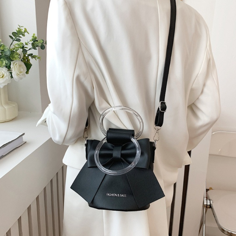 Stylish Women's Bucket Bag wit - Luxury Bags Without Logo recension och pris