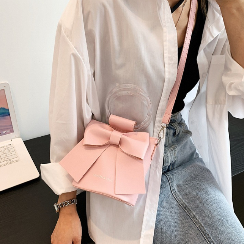 Stylish Women's Bucket Bag wit - Luxury Bags Without Logo recension och pris