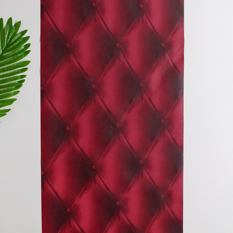 Wine Red 3D Lattice Imitation  - Luxury Bags Europe recension och pris