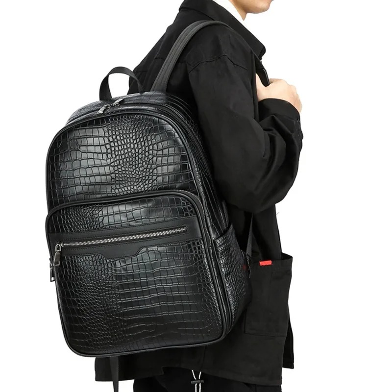 Fashion Men's Backpack Luxury  - Luxury Bags That Fit Laptop recension och pris