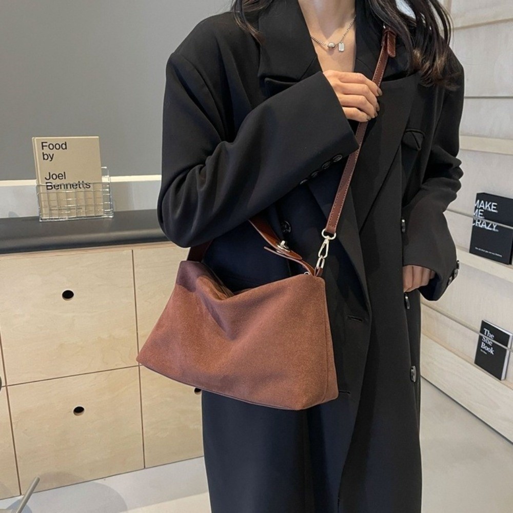 New Solid Color Underarm Bag L - Luxury Bags Without Logo recension och pris
