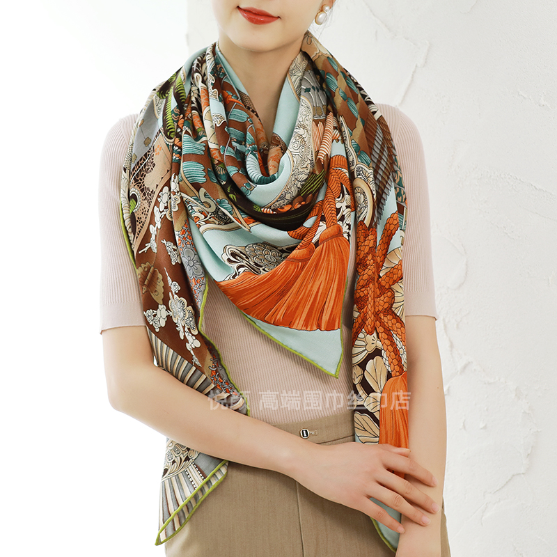 Luxury Designer Silk Wool Scar - Luxury Bags Hong Kong recension och pris