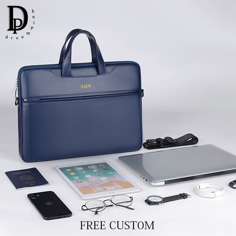 Business Briefcase For Man PU  - Luxury Bags That Fit Laptop recension och pris