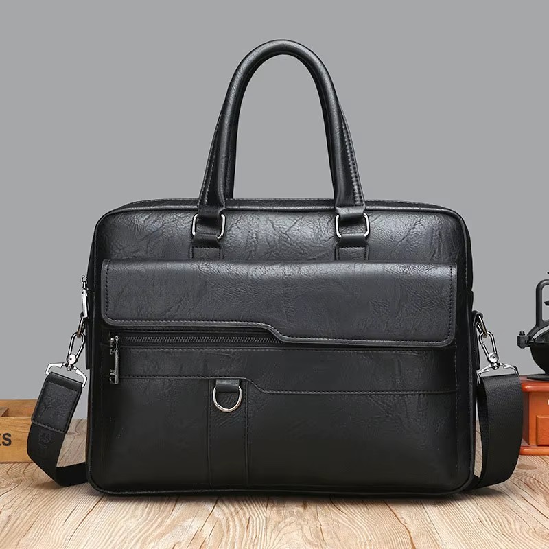 Luxury Brand Men Handbag Leath - Luxury Bags That Fit Laptop recension och pris