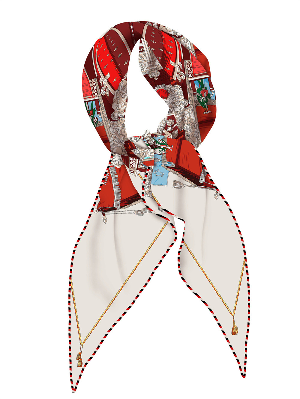 Triangle Twill Scarf Luxury Wo - Luxury Bags La recension och pris